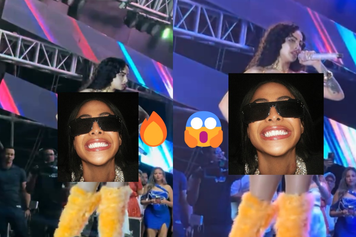 El Mejor momento de Yailin antes de cantar sus éxitos en Carnaval vegano