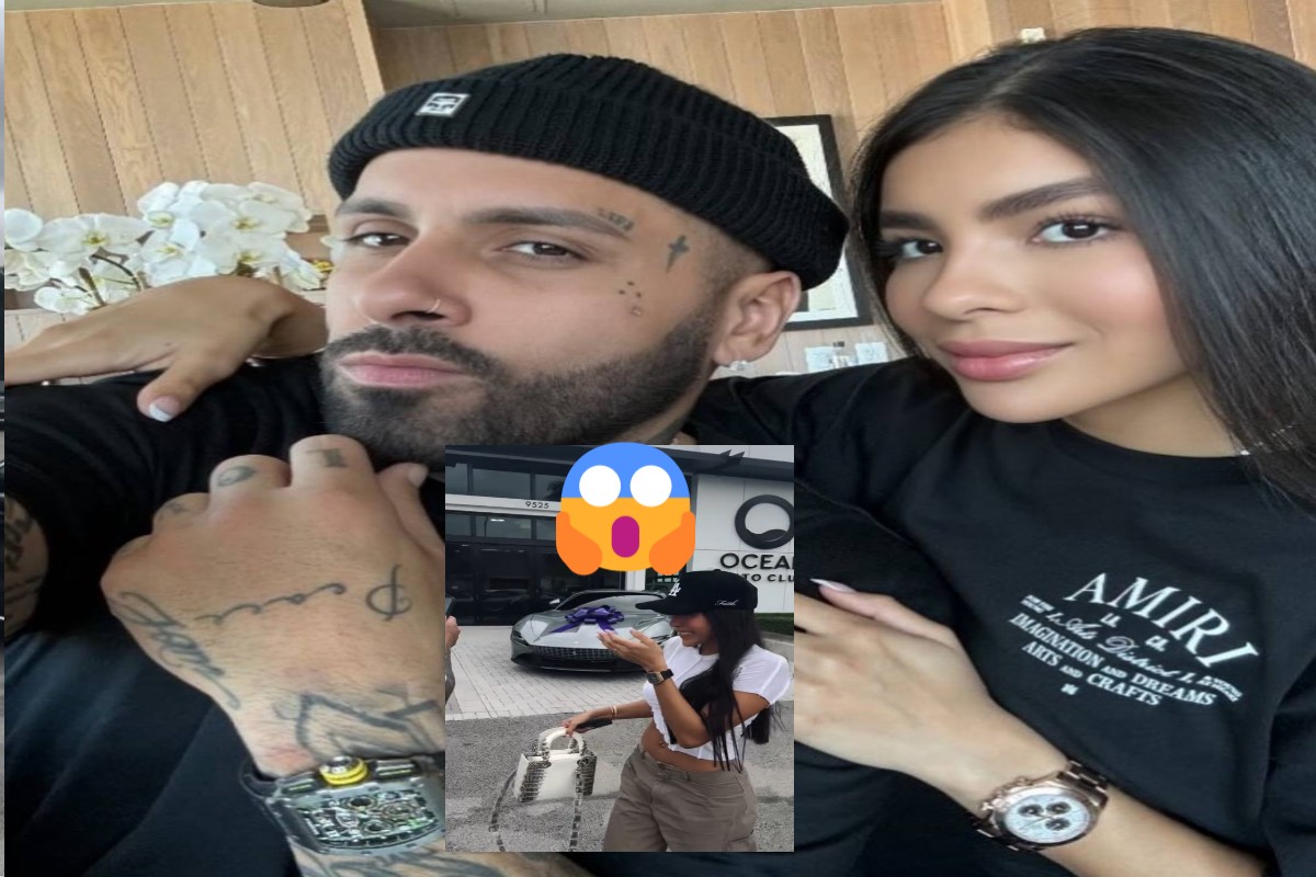 Nicky Jam Regala un Ferrari a su esposa