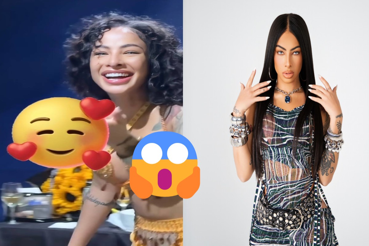 Yailin La Mas Viral Comenzó a sentirse mal en pleno show