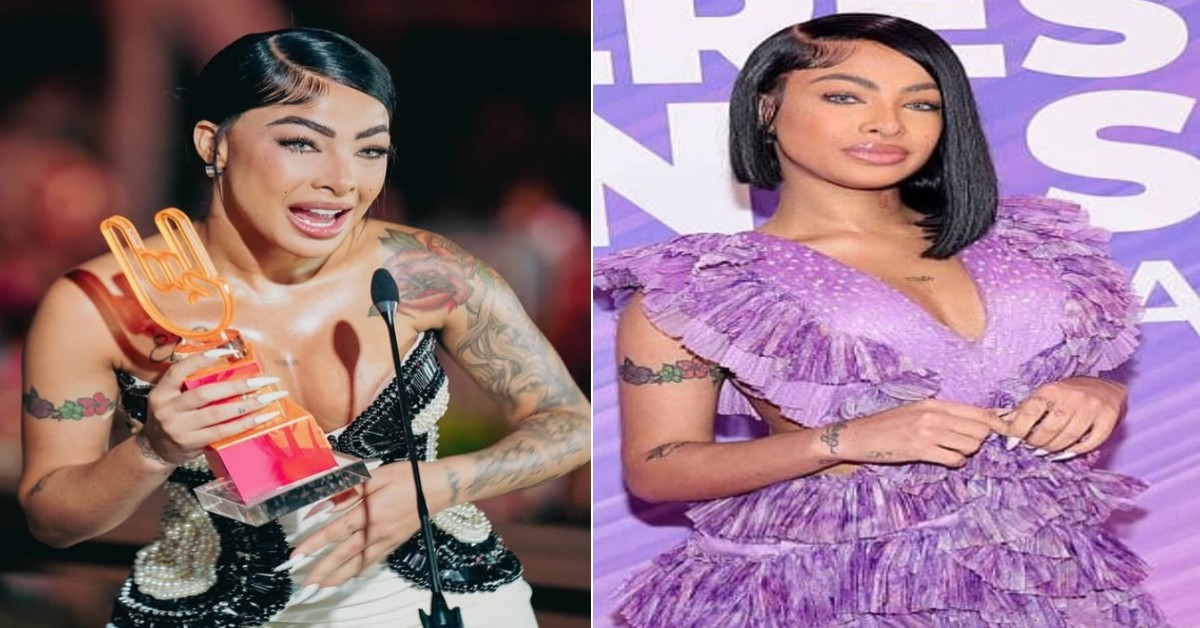Yailin La Mas Viral Fue humilde cuando esta fan se pone lentes de contacto para conocerla