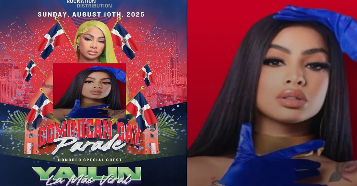 Yailin la mas viral es la invitada especial a la gran Parada Dominicana en New York