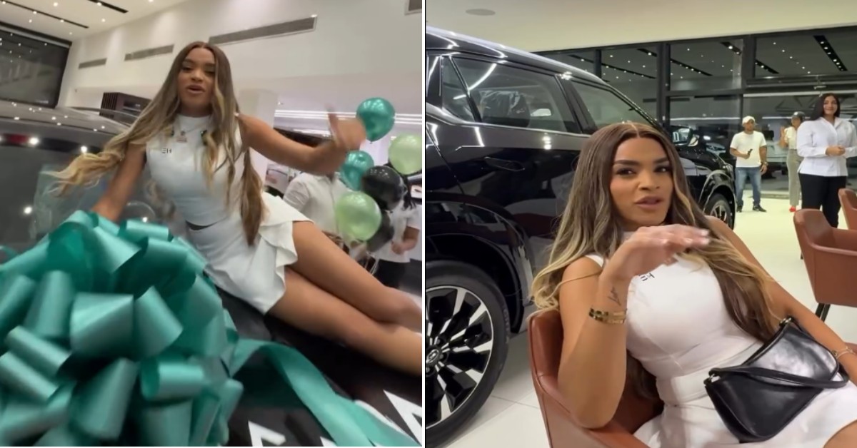 Crusita Gana un Mercedes Benz en «La Casa de Alofoke»