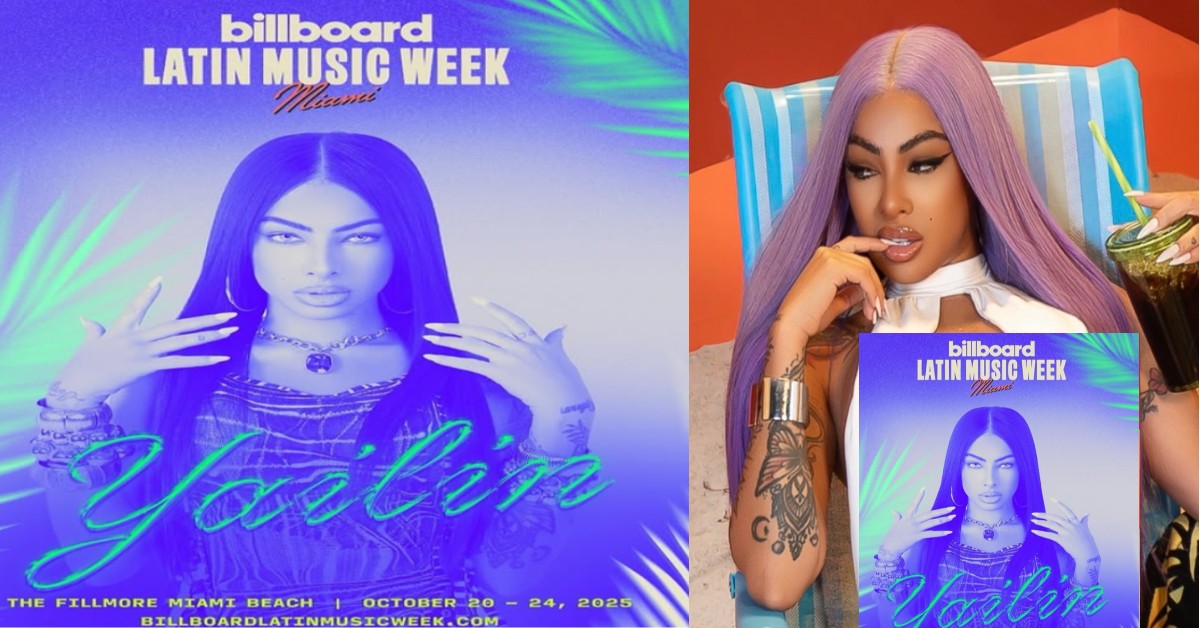 Yailin estará presente en la Billboard Latin Music Week en Miami