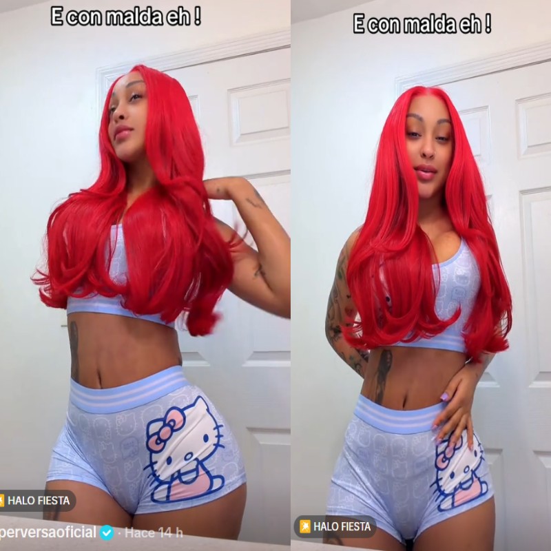 La Perversa bailando ¿Lo viste?