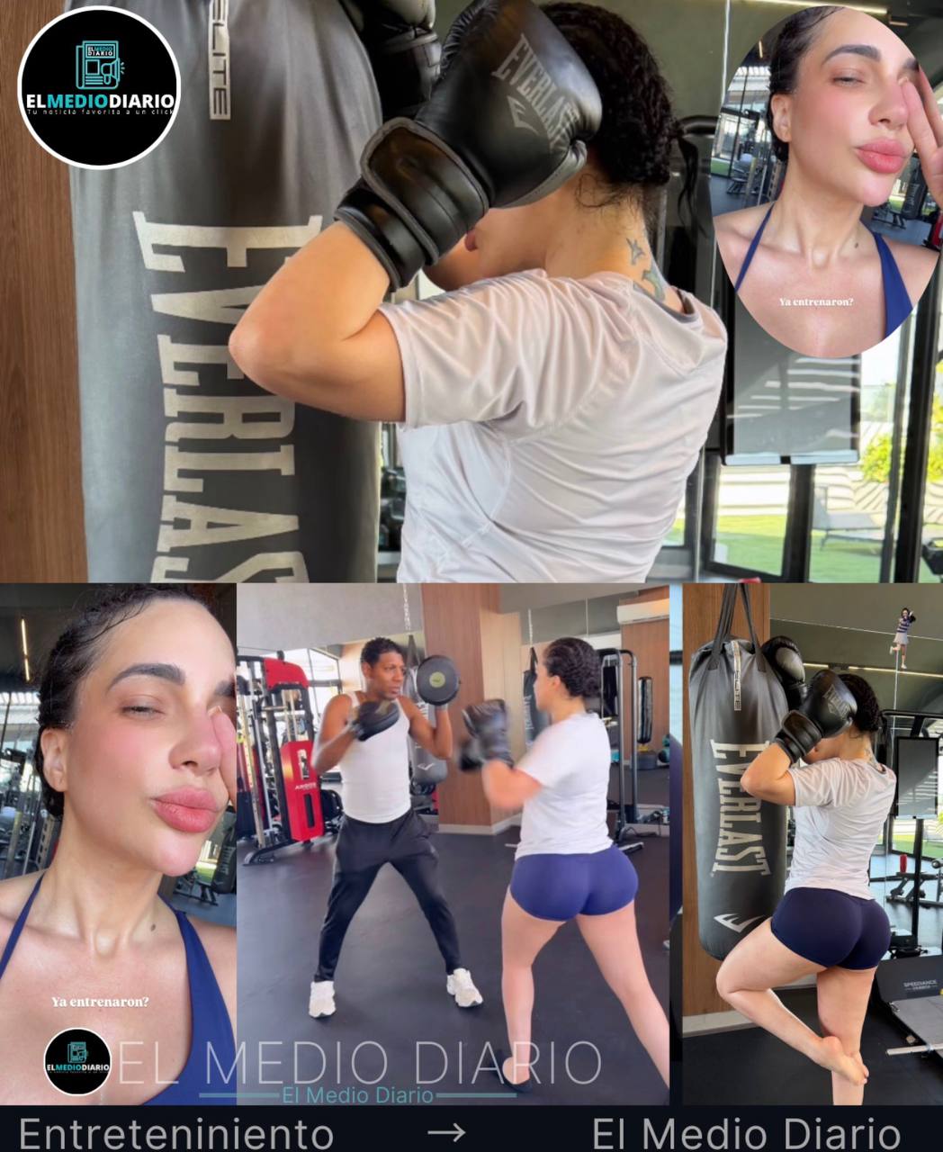 Amelia Alcantara en boxeo